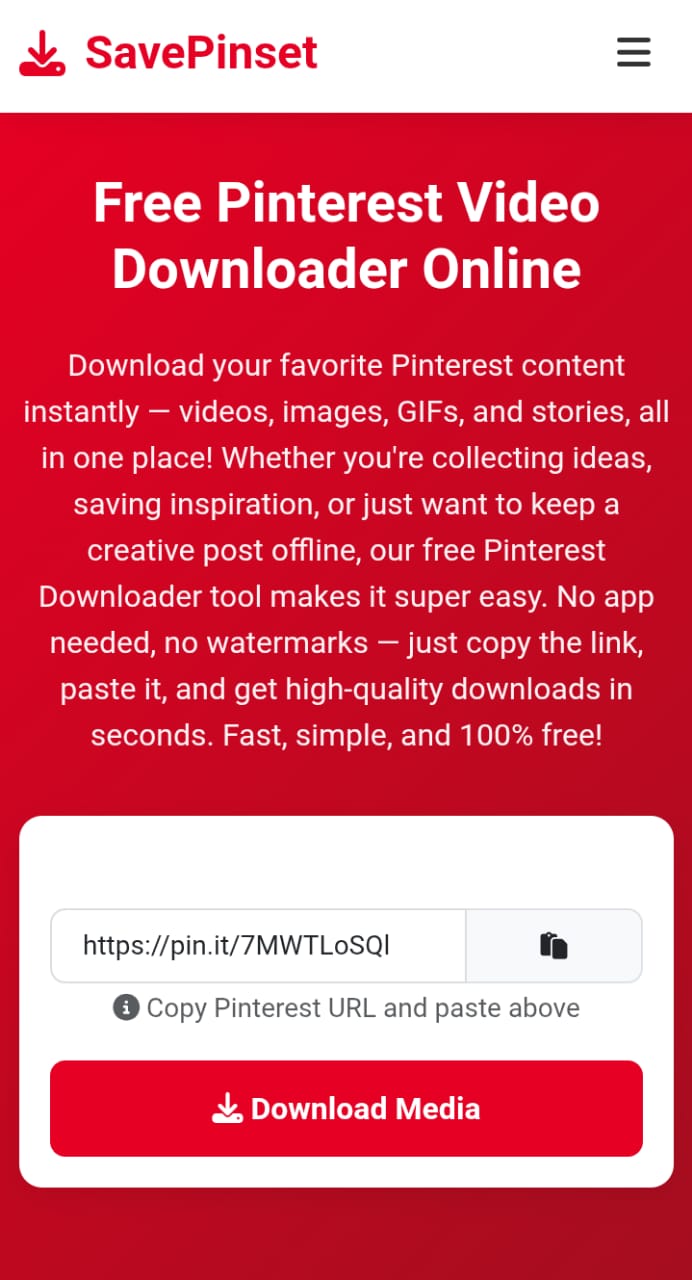 pinterest video download